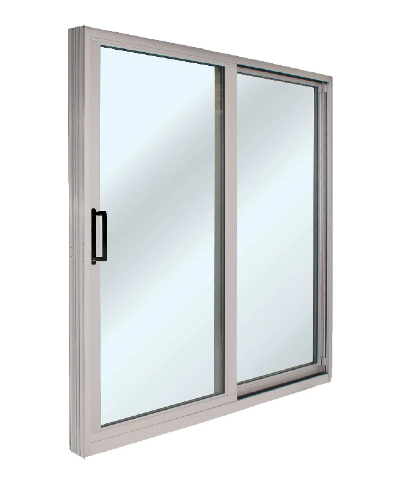 Aluminum sliding patio door