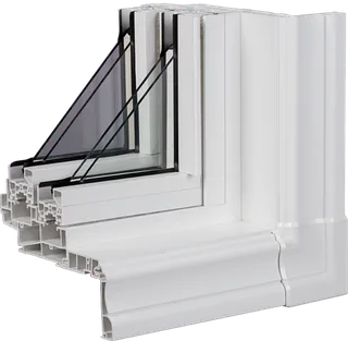 Double-Hung Window: profile detail